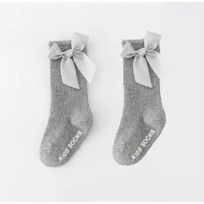 Baby Cotton Long Socks Korean Fashion Party Socks Gift Birthday Soft Newborn Kid Socks Stokin Bayi Stoking Kanak 0-3Y