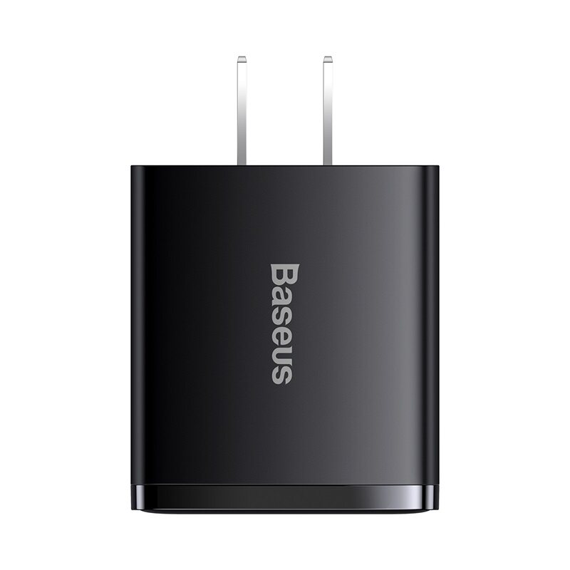 Baseus Sạc Nhanh Nhỏ Gọn 30W, USB Kép + Loại C PD3.0 QC3.0 Phích Cắm CN Mini Fast Chaging Rộng Rãi Tương Thích Dành Cho Apple Huawei Samsung Xiaomi Dành Cho Máy Tính Bảng IPad