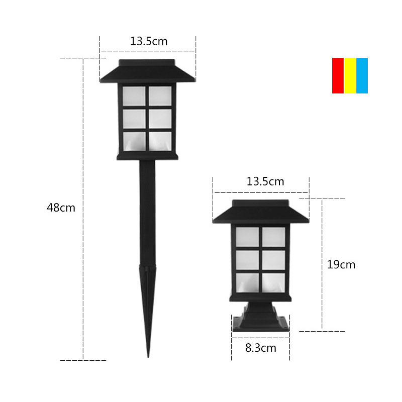 JJT Đèn lồng nhật bản Trang trí sân vườn hoặc lối đi, thảm cỏ thêu, tấm pin năng lượng mặt trời, led cảm biến, tấm pin năng lượng mặt trời, năng lượng mặt trời, đèn led, pin mặt trời, pin mặt trời, đèn tường.