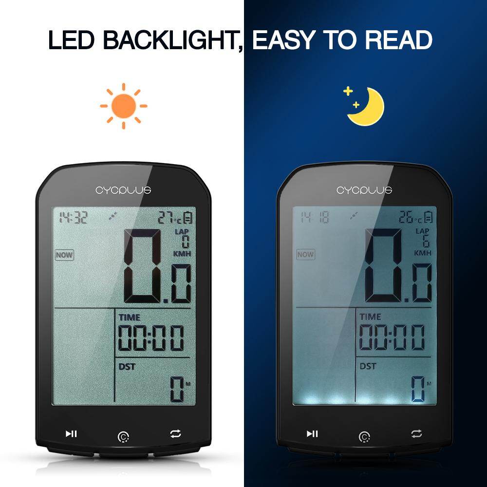 Smart GPS Cycling Computer BT 4.0 ANT+ Bike Wireless Computer Digital Speedometer Backlight IPX6 Accurate Bike Computer