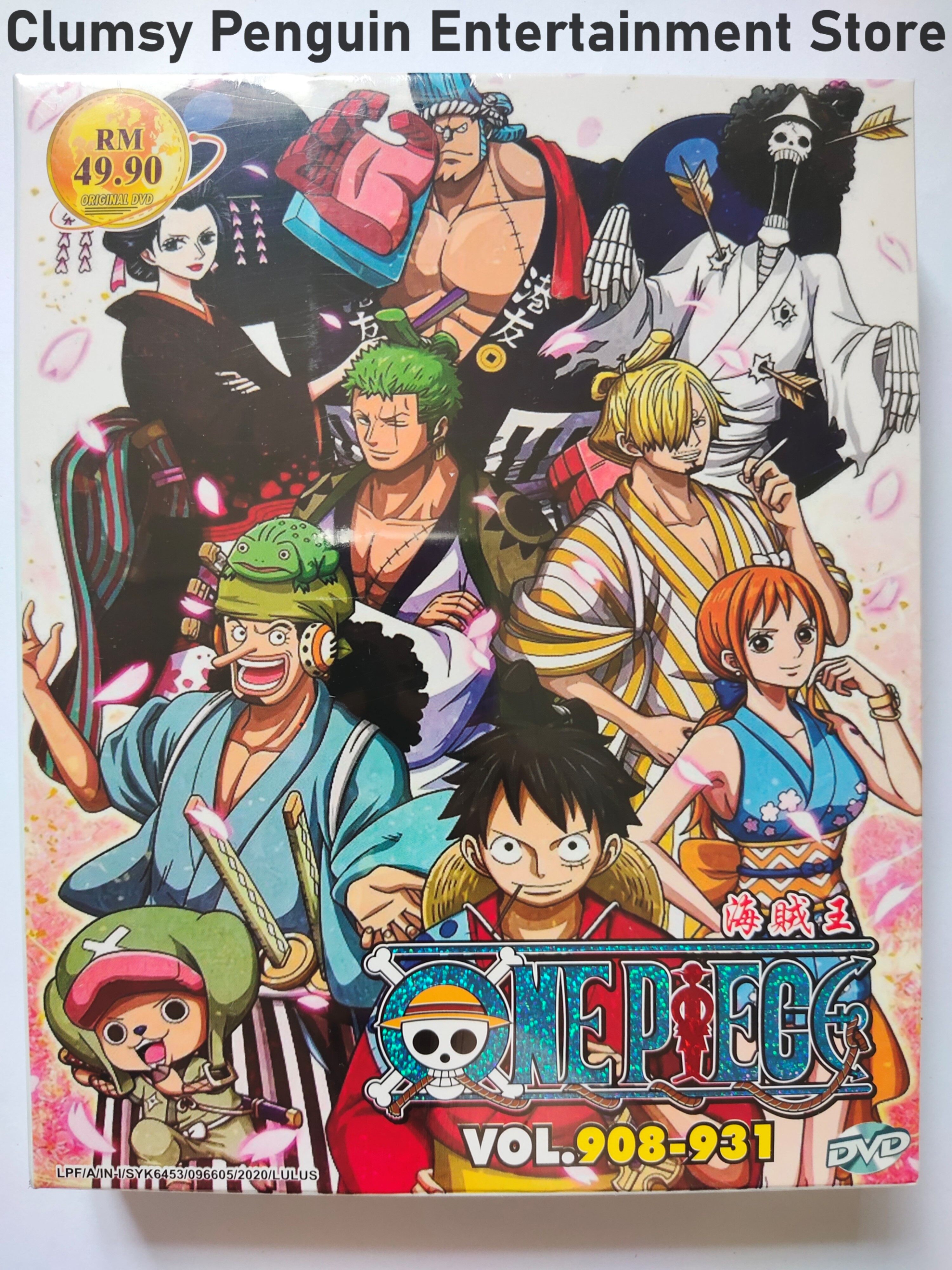 Anime Dvd One Piece Box 29 Vol 908 931 Lazada