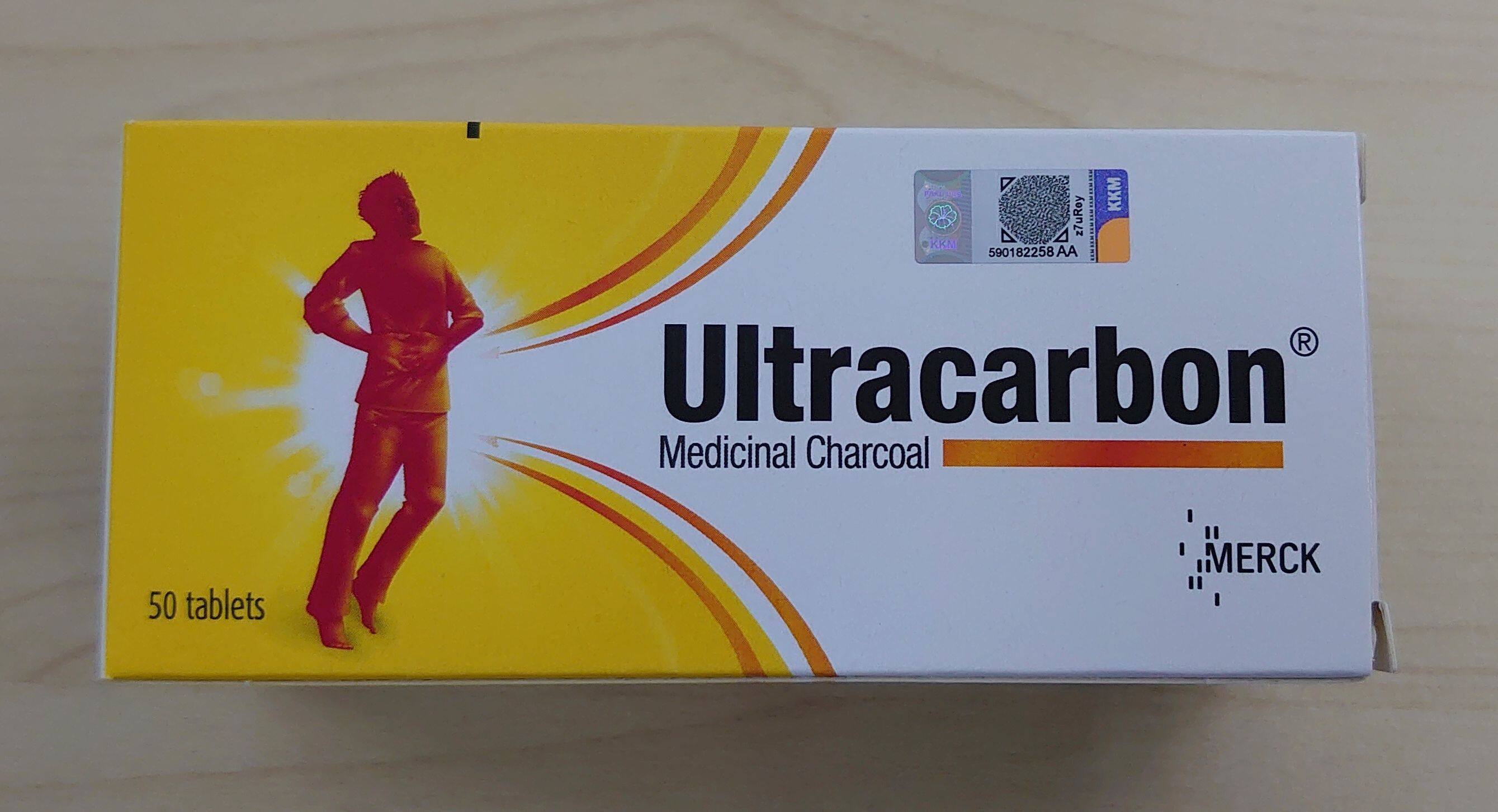 Ultracarbon Medicinal Charcoal 250mg Tablets Lazada