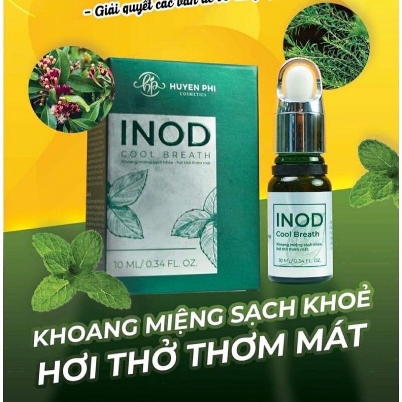 SERUM Hôi Miệng INOD COOL Huyền Phi - Sạch mảng bám, vôi răng, sâu răng - huyền phi - mpthienduc