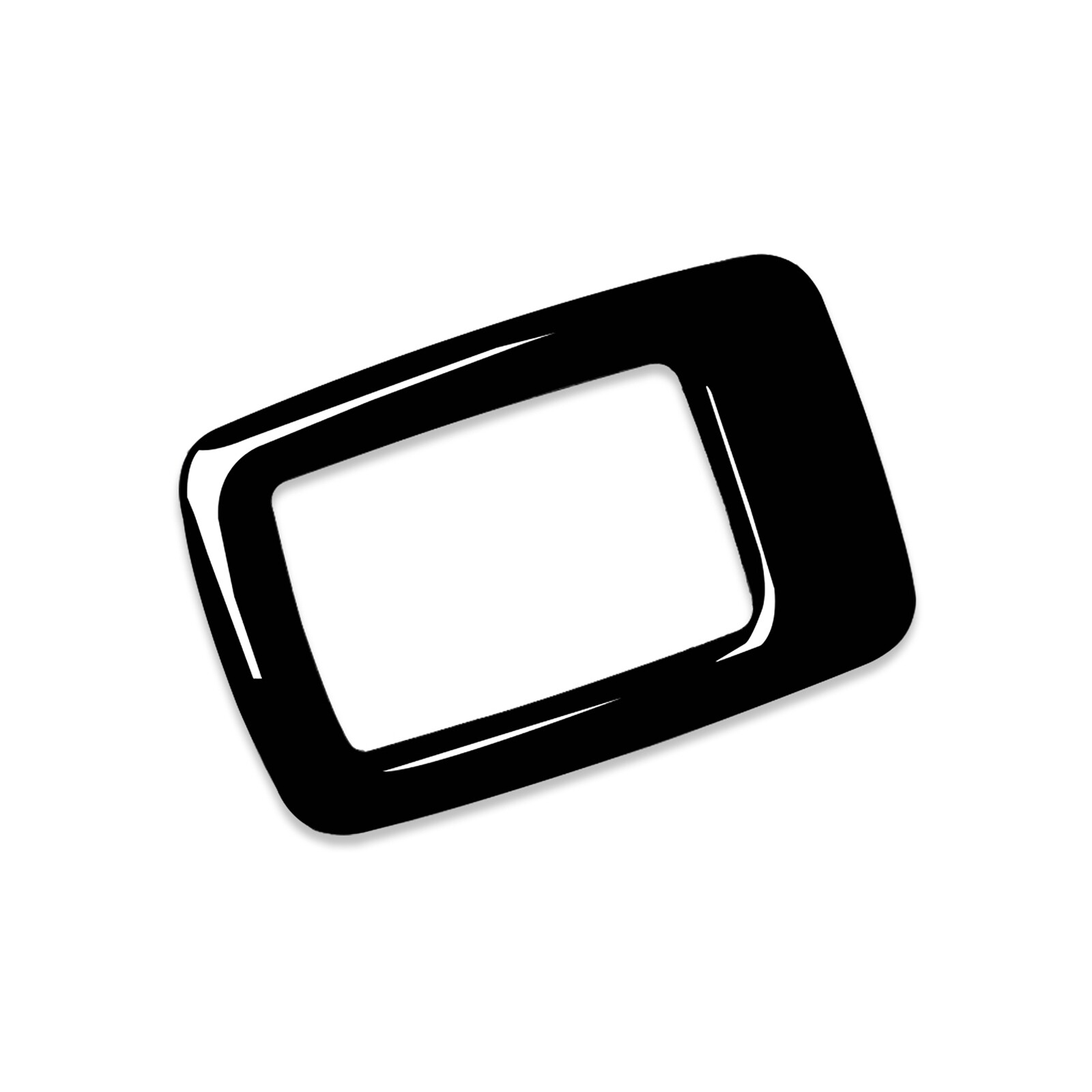 (Puluz) Car Right Drive Window Lift Panel + Start Button Decorative Sticker for BMW X5 E70 2008-2013 / X6 E71 2009-2014(Black)