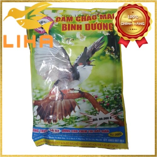 Cám Chào Mào Bình Dương (Số 2) 200gr - Giúp Chim Căng Lửa, Thi Đấu