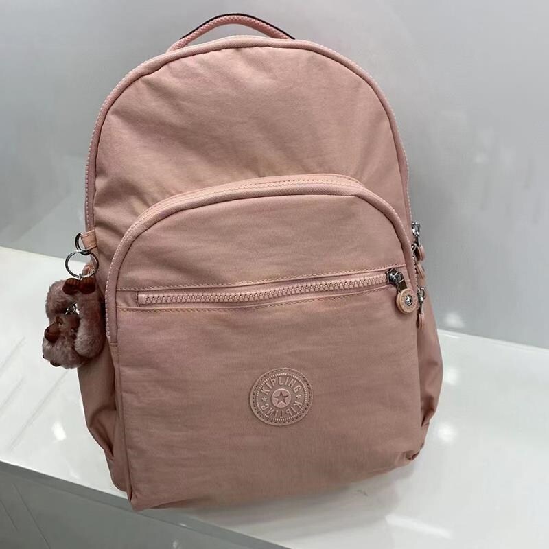 New Monkey Backpack Medium Schoolbag Ins Niche Lightweight Nylon Kipling Backpack Commuting 14 Inch Computer Bag