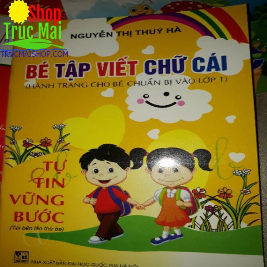 Vở tập viết chữ cái cho bé chuẩn bị vào lớp 1