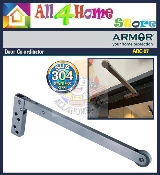 ARMOR SUS304 Door Coordinator Device /Door closer/Door selector
