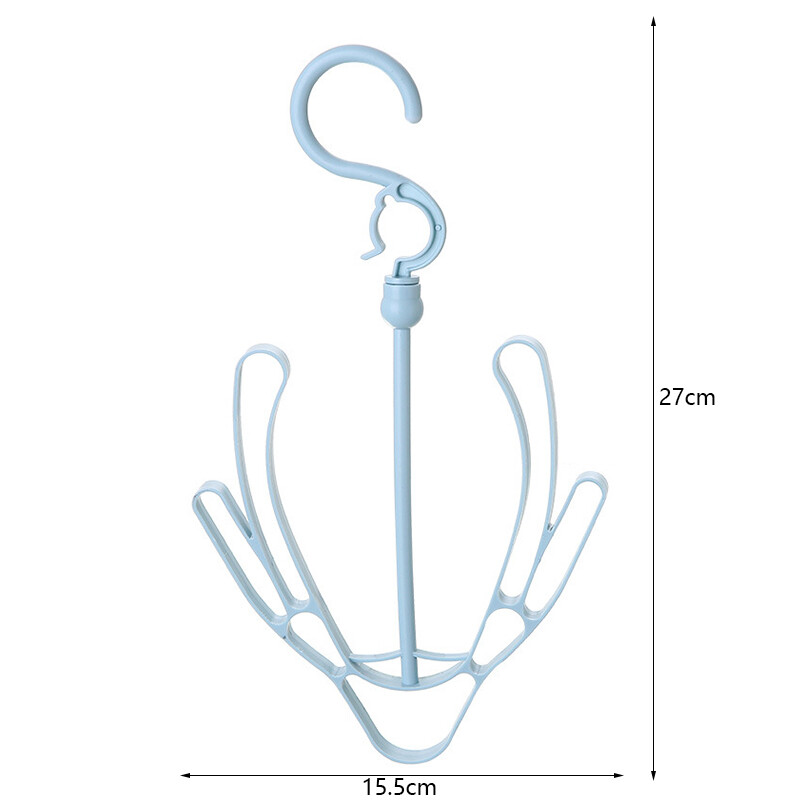 ABL Shoes Drying Rack Shoes Drying Hanger Double Hook Multi-Purpose Hanger 360 Degrees Rotatable