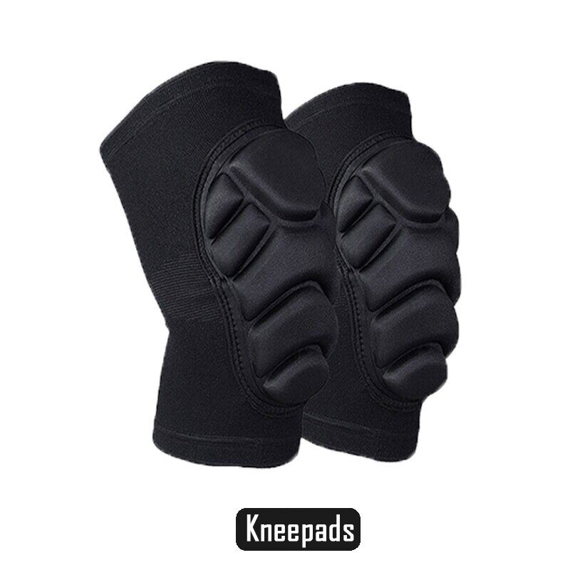 1 Pair Breathable Anti-Slip Elbow Knee Pads Mountain Bike Cycling Football Volleyball Dancing Knee Brace Support MTB Knee Brace