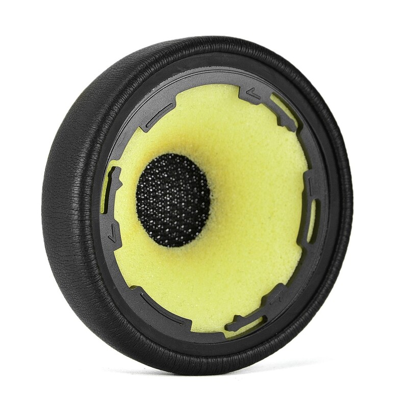 ✪【Yixin Elec】【New Arrival】 lacement Leather Ear Pads Cushion Cover Earpads for -Jabra evolve 75 75+ / 75 75MS Headset