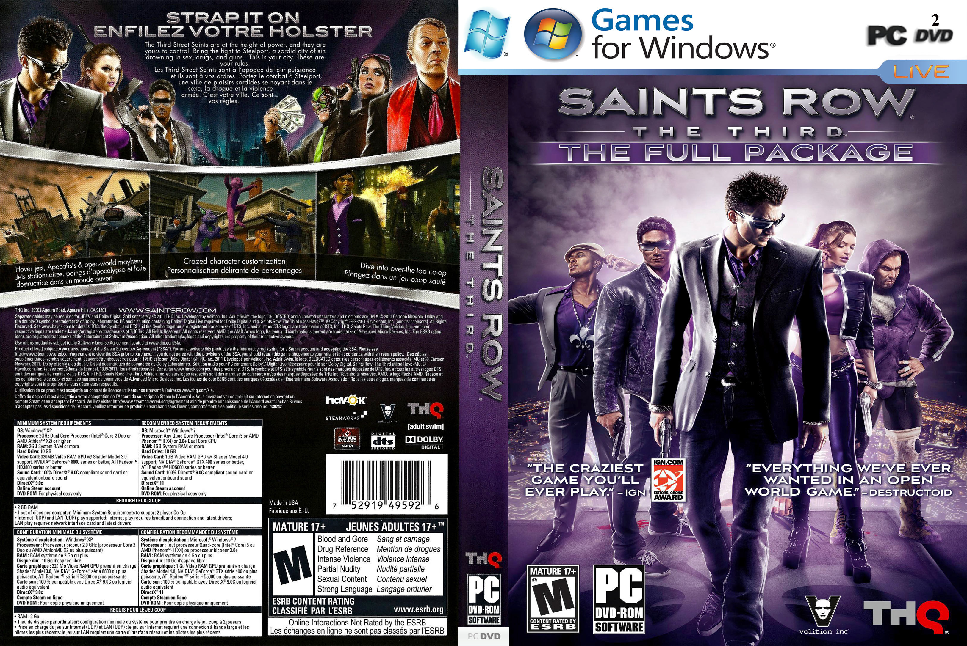 saints row the third pc saints row the third pc
