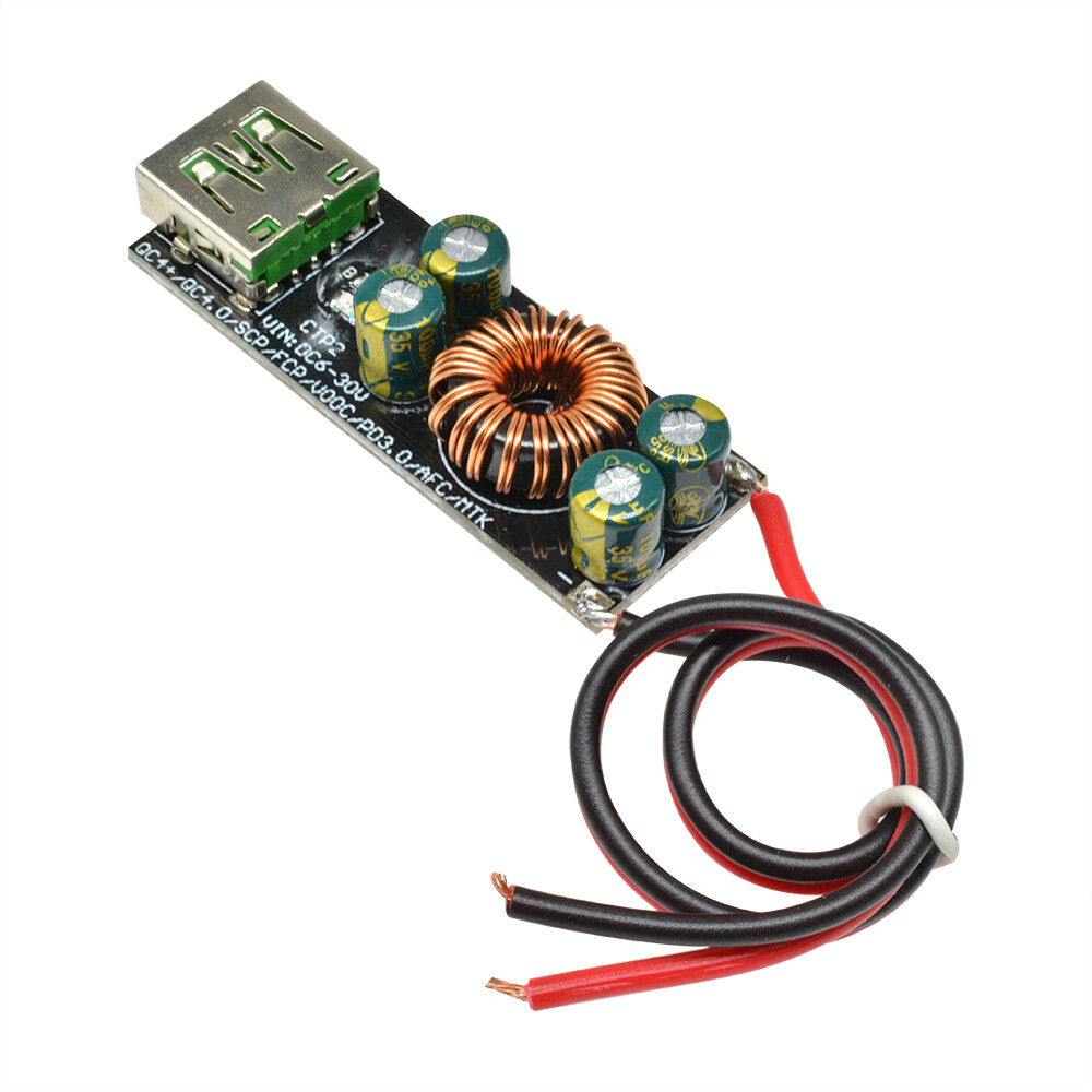 QC4.0 QC3.0 Mobile Phone Fast Charging Board Charge 6-35V Step Down Buck Module