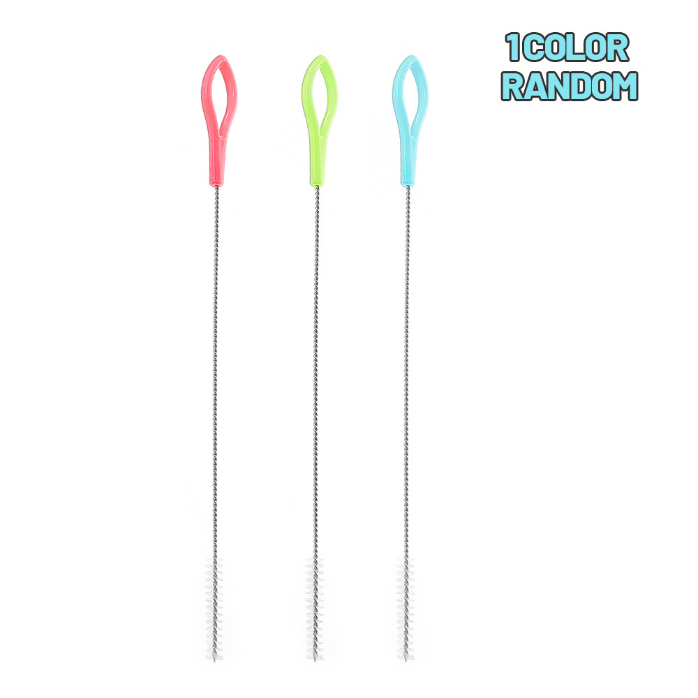 Polocat Fine Pipette Tank Pipe Brush Bottle Suction Tube Glass Tube Spiral Soft Hair Straw Cleaning Brushes Tools