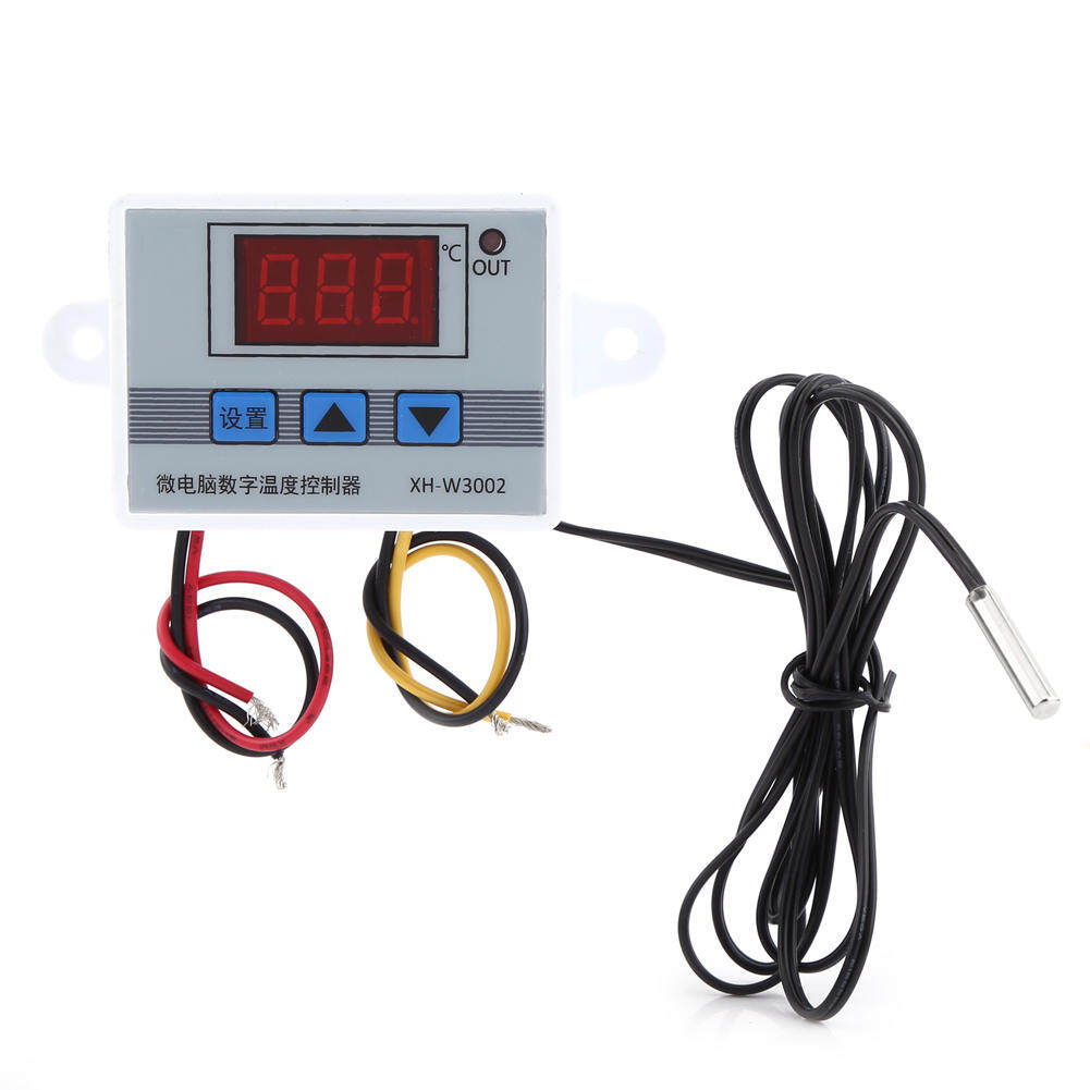 1pc Digital Temperature Controller Thermostat Control Switch with Probe Sensor
