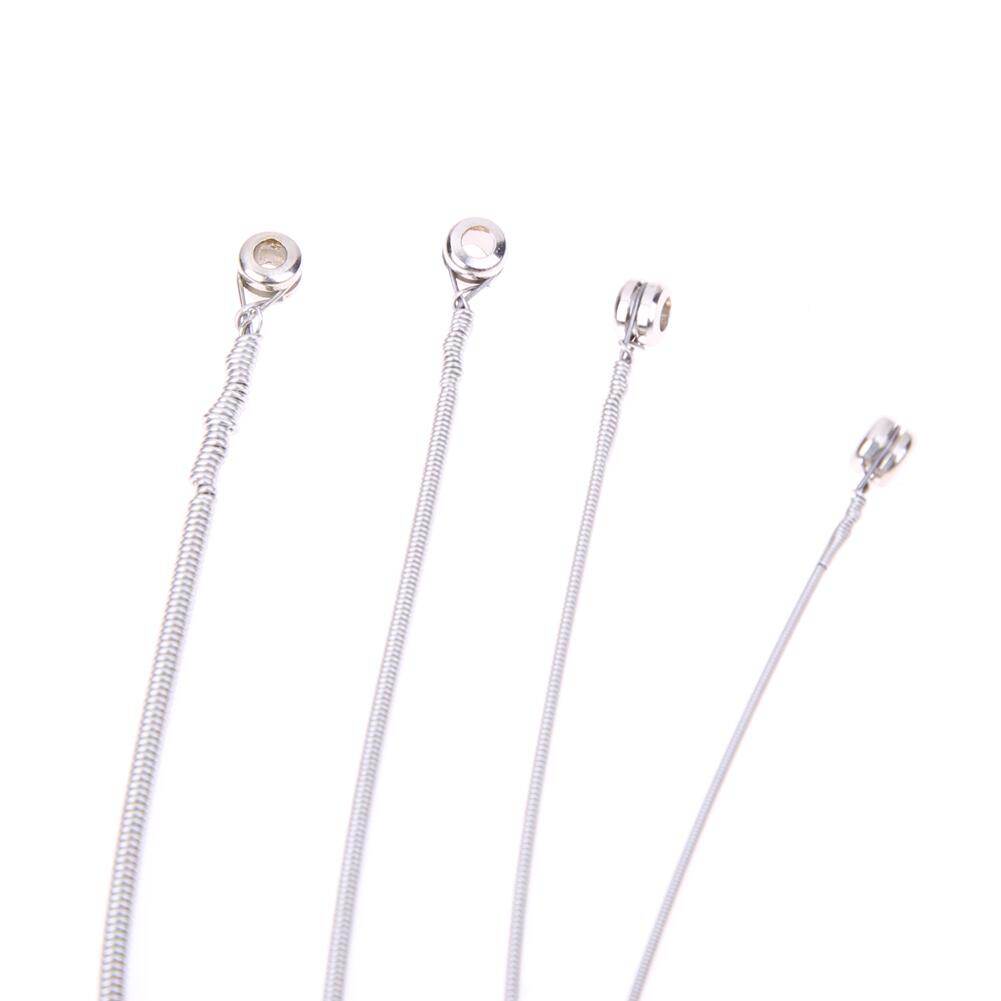 Steel Electric Bass Strings Set 4 String Stainless Steel Guitar Strings for Guitar Beginner