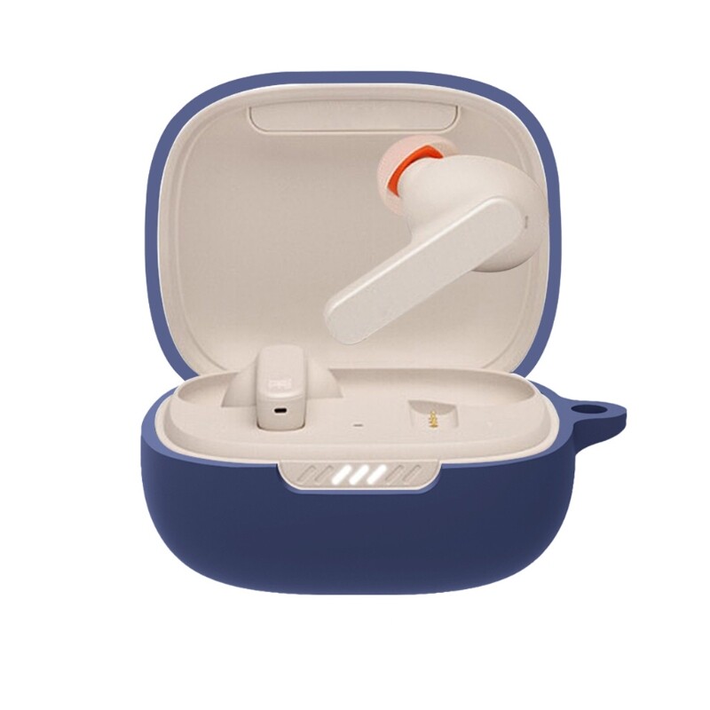 Anti-scratch Protective Cover Shell Silicone Case Protector for -JBL LIVE PRO Wireless Bluetooth-compatible Earphone