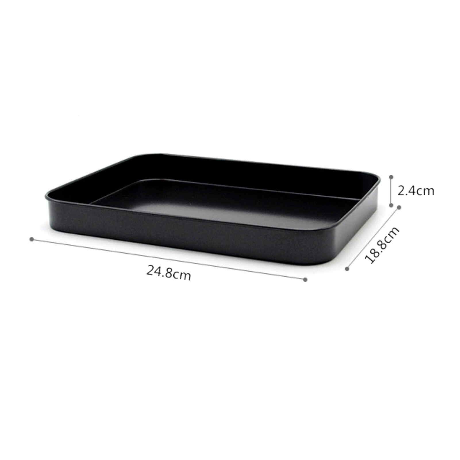 Baking Pan Stylish Non-stick High Carbon Steel Rectangular Carbon Steel Bread Baking Tray for Baking Pies Cakes Bread