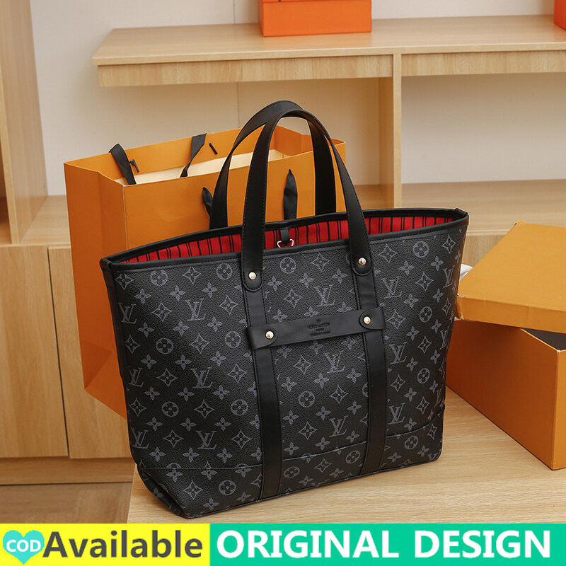 Top Grade ) LV Neverfull Tote Bags 2022 New Fashion Sling Bag Zero ...