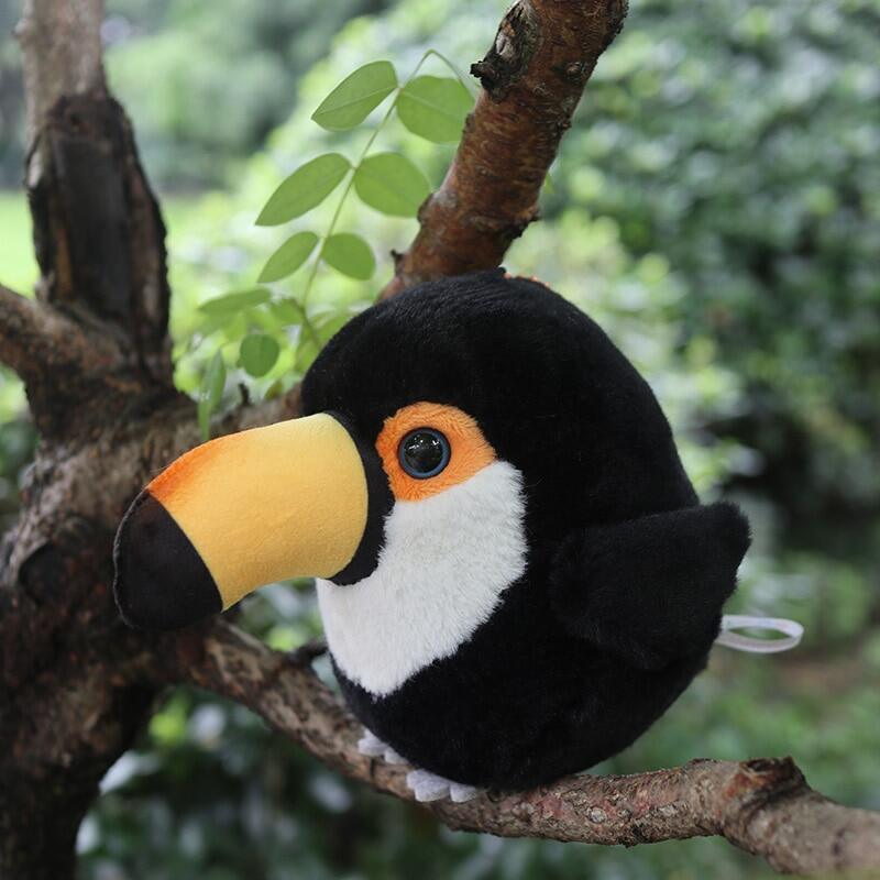 Round cheap toucan plush