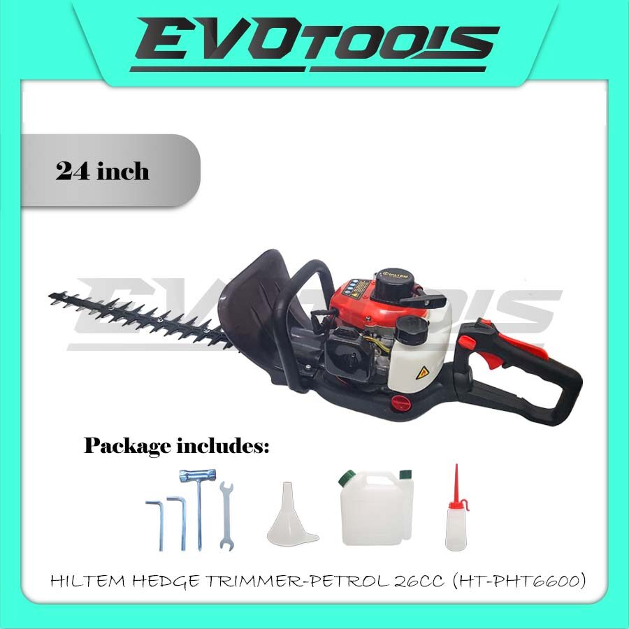 HILTEM HEDGE TRIMMER PETROL 26CC (HTPHT 6600)/ GARDEN PRUNING SAW
