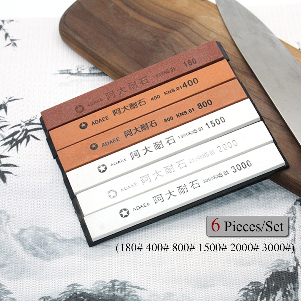 6 Cái/bộ 180 400 800 1500 2000 3000 Grit Dao Đá Mài Dao Đá
