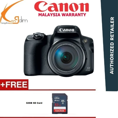 Canon PowerShot SX70 HS / SX70HS Digital Camera (Canon Malaysia Warranty)