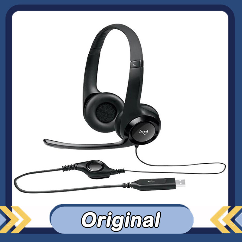 Logitech H390 USB Stereo Headphones 