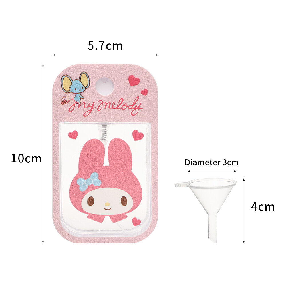 Chai Xịt Rỗng Hoạt Hình Dễ Mang Theo 45Ml Chai Xịt Du Lịch Có Thể Nạp Lại Bằng Nhựa Chai Phun Ẩm