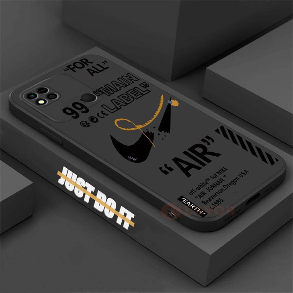 Caiweiqi Ốp HP Redmi Note 12 Note 11S 11 Pro Redmi 10c 10A 9C 9t 9A Note 10 5g Note 10S Note 9 Note8 Note7 POCO POCO X5 5g M3 Pro X3 Pro NFC thương hiệu theo xu hướng silicon mềm bọc vỏ điện thoại