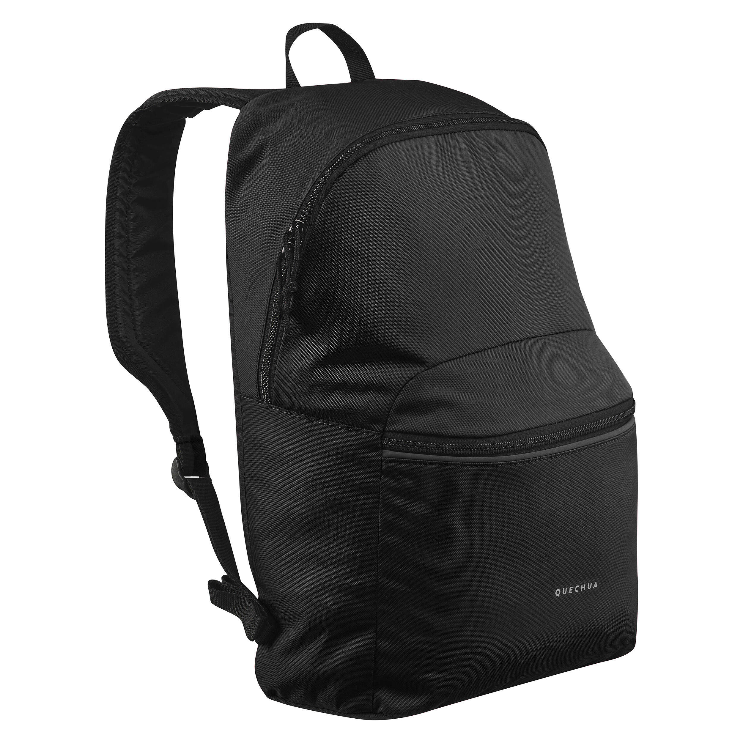 Synthetic Black Quechua Arpenaz NH100 10L Hiking Backpack, Number Of  Compartments: 1 Compartments