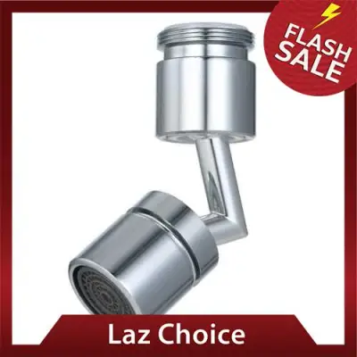 Universal Splash Filter Faucet 720 Degrees Big Angle Spray Aerator Kitchen Tap Water Saving Nozzle Sprayer Bathroom Basin Lengthen Extender (Standard)