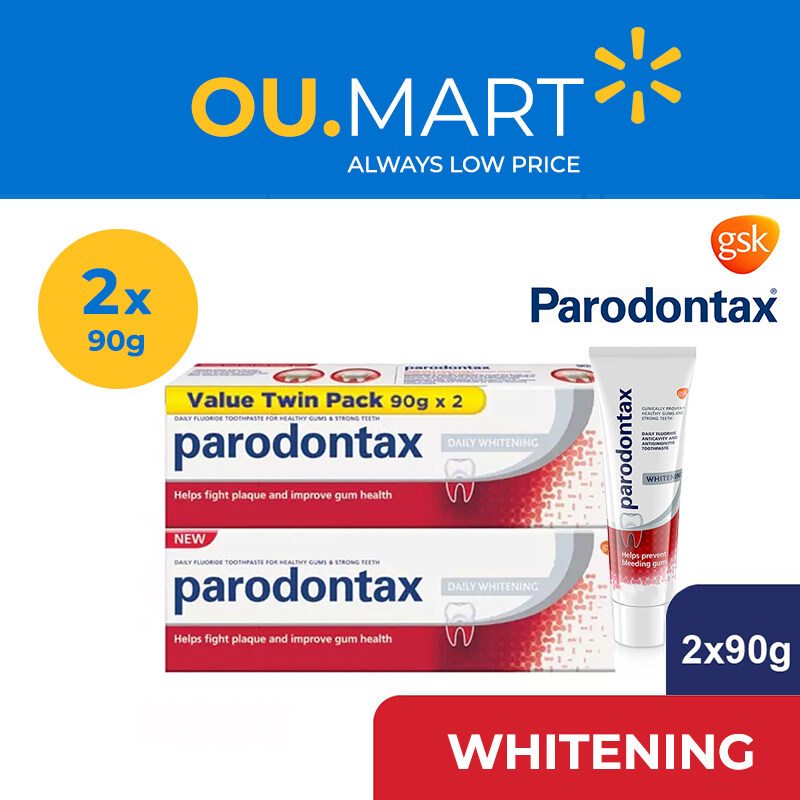 Parodontax Whitening / Original / Herbal Toothpaste Value Twin Pack 90g
