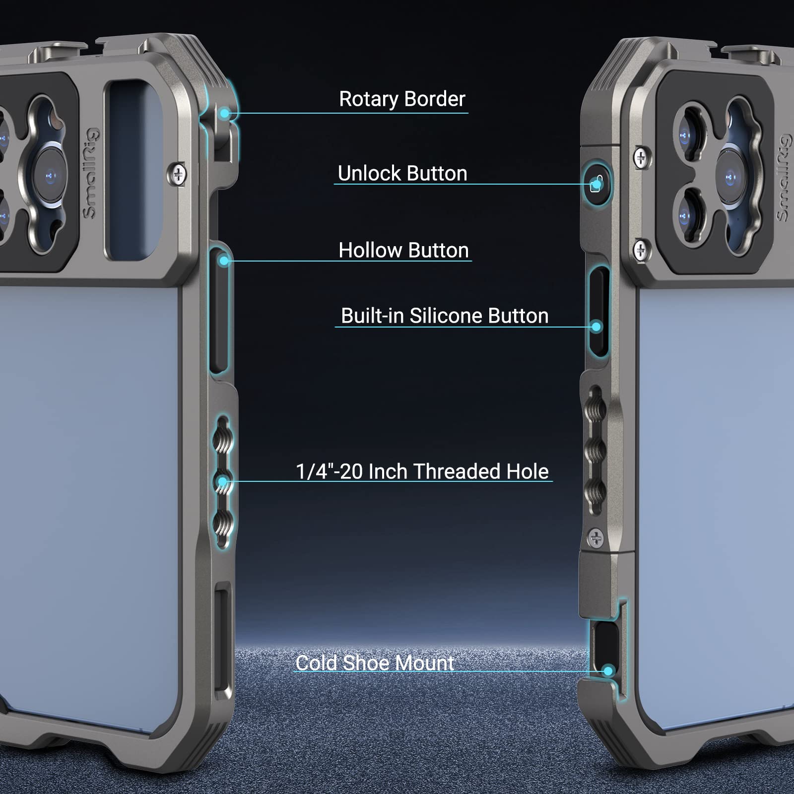 Ốp Điện Thoại Di Động SmallRig Cho iPhone 13 Pro 3562