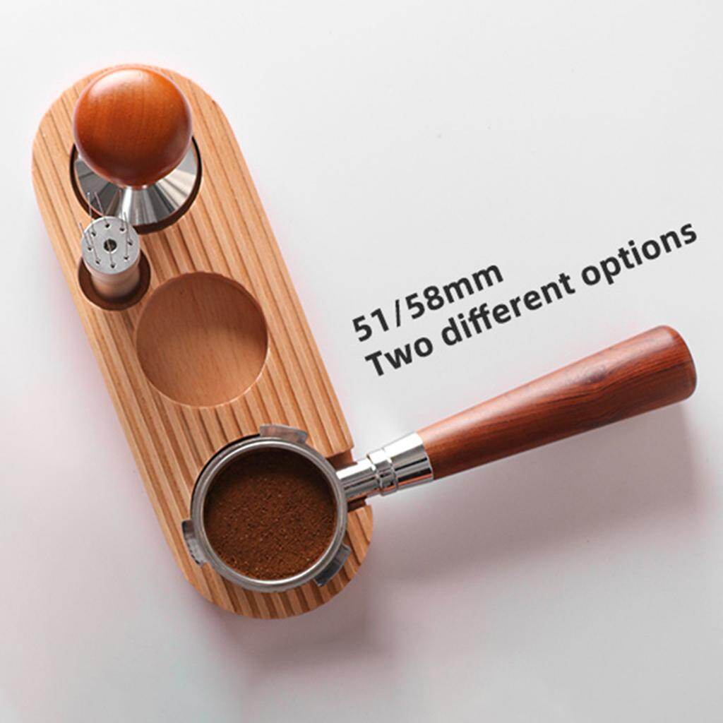 Blesiya Dụng Cụ Đựng Cà Phê Dụng Cụ Nén Cà Phê 4 Khe Gọn Gàng Chắc Chắn Cho Gia Đình Nhà Bếp Espresso