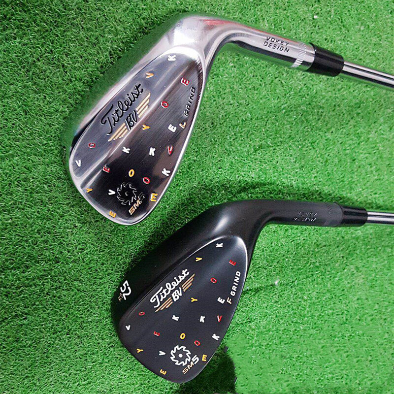 Đế Xuồng Đánh Golf SM5 Chữ Nhỏ Có Giới Hạn Hoàn Toàn Mới, Golf Câu Lạc Bộ Nêm Xám Bạc Đen 50 54 56 58 60 Độ Cho Thuận Tay Phải