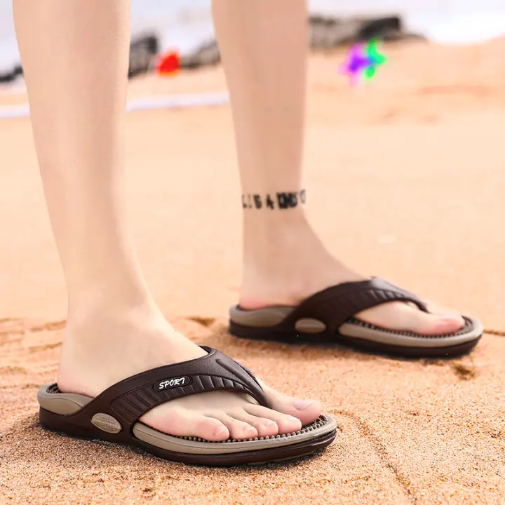 casual beach sandals