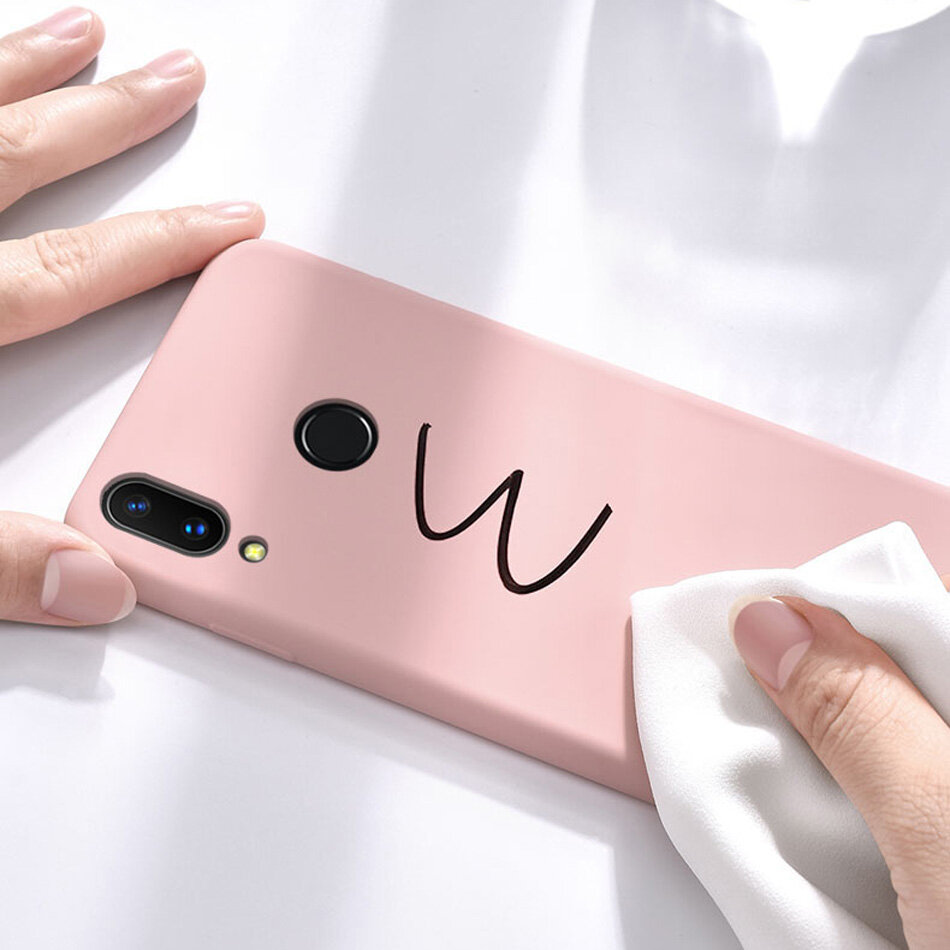 Redmi 7 Case for Xiaomi Redmi Note 7 Original Liquid Silicone Case Rubber Microfiber Cloth Lining Cushion Phone Capa for Redmi 7 casing