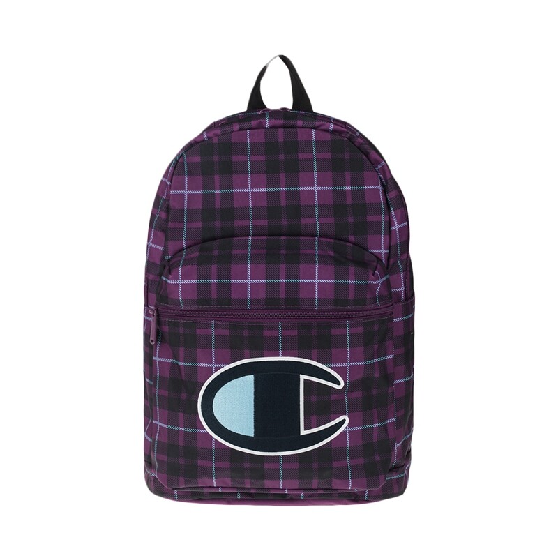 champion plaid backpack