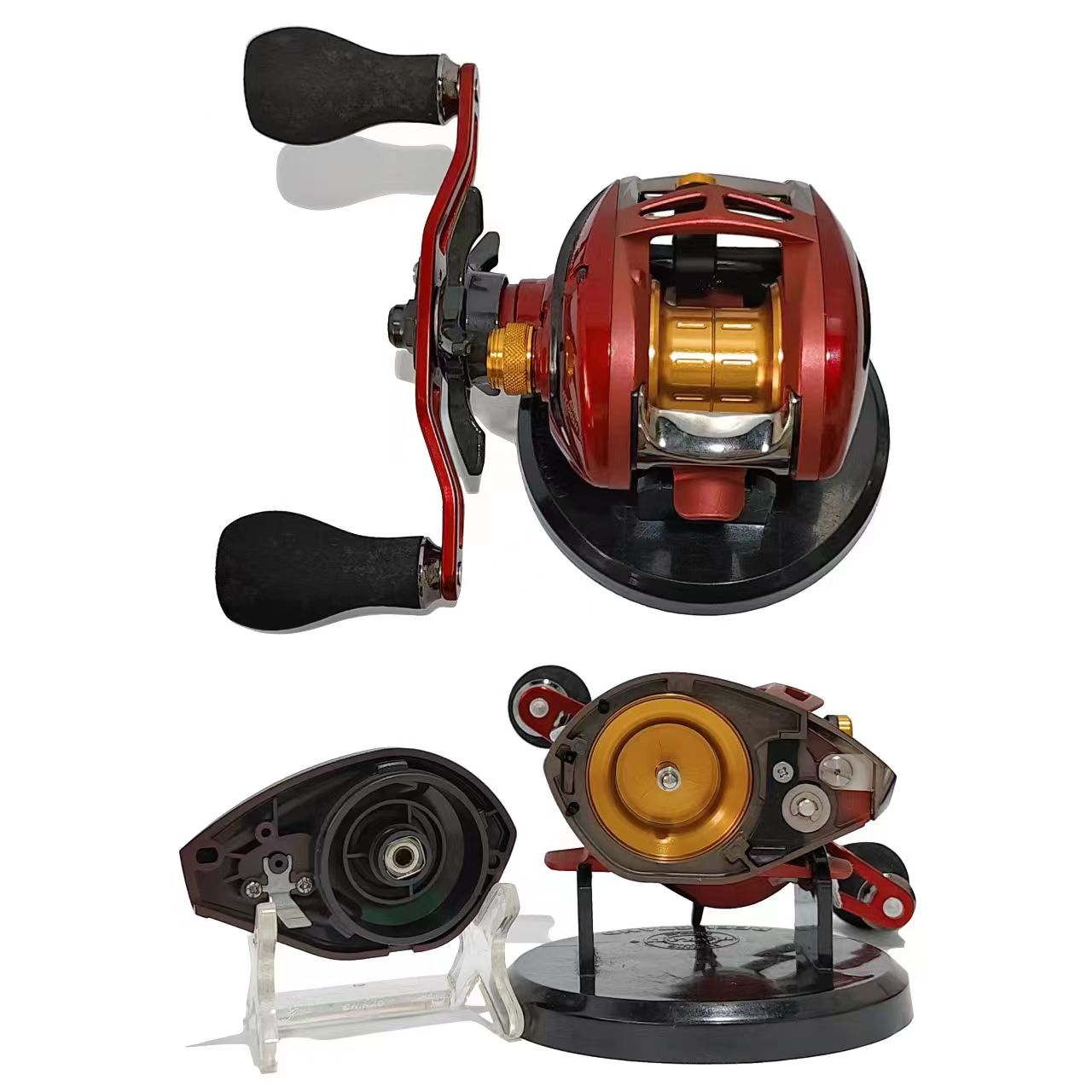 DAIWA 2016 AIRD RED TUNE BAITCASTING (BC) REEL 100SH-L 7.2:1 Gear