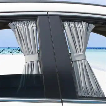 Ready Stock Ma 2pcs Set Universal Car Side Window Sunshade