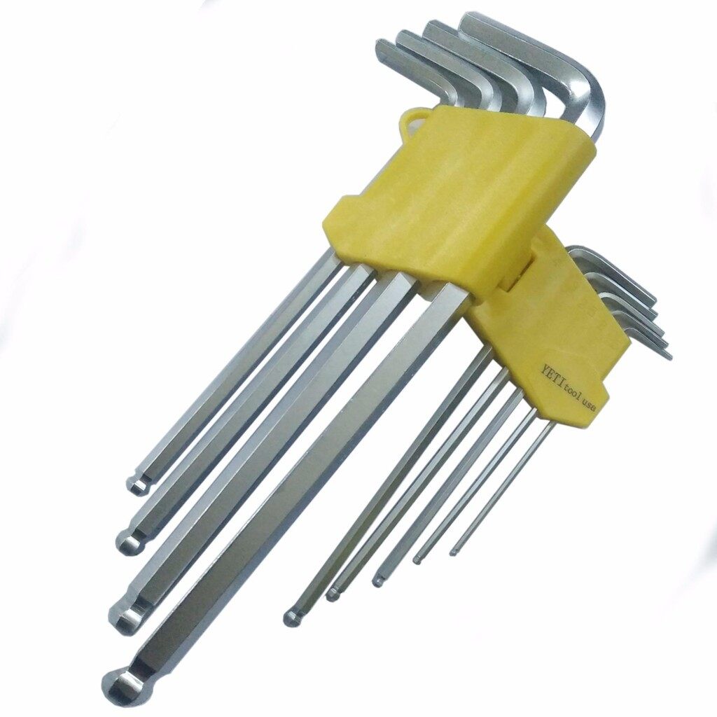 Bộ lục giác đầu bi 9 cây - dochoixemay