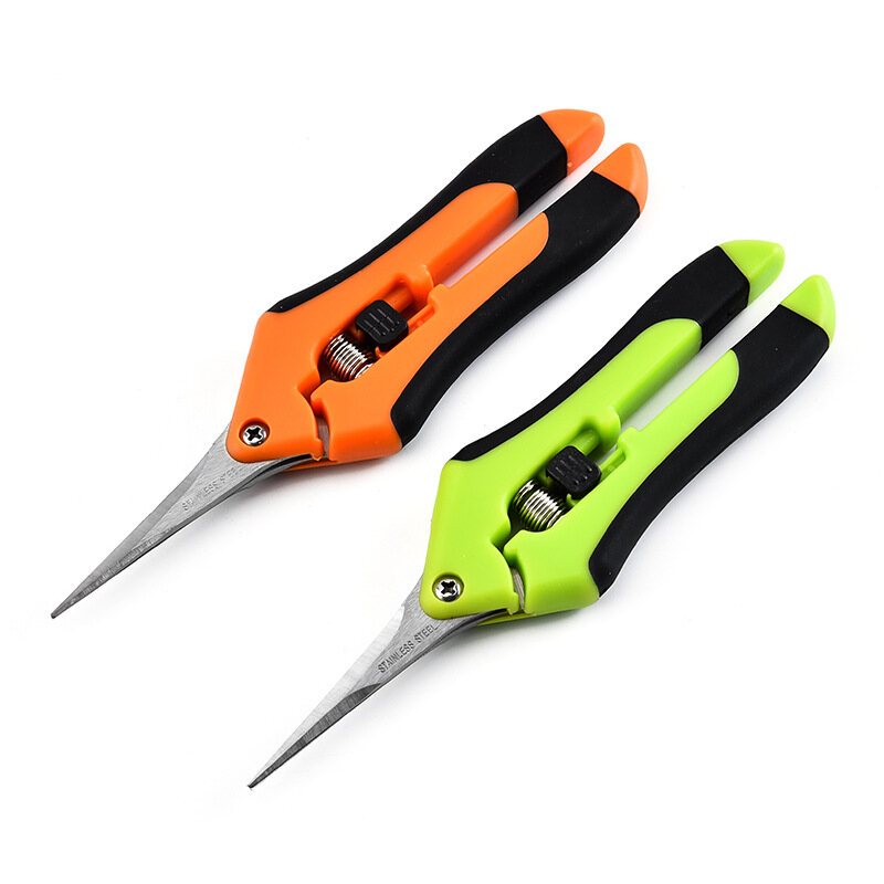1 Chiếc Kéo Cắt Tỉa Làm Vườn Sắc Nét Máy Tỉa Cây Bằng Thép Máy Tỉa Cầm Tay Secateur Với Lò Xo Để Cắt Cành Cây Hoa Nho