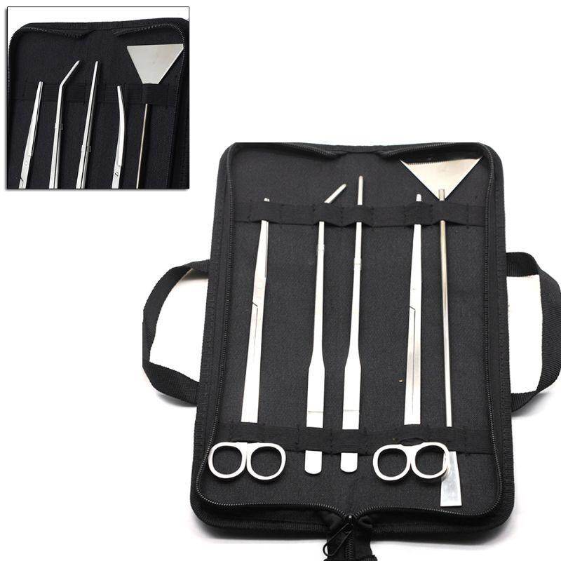 Aquarium Plants Landscaping Tools Kit set of 5 pcs Stainless Steel  Aquatic