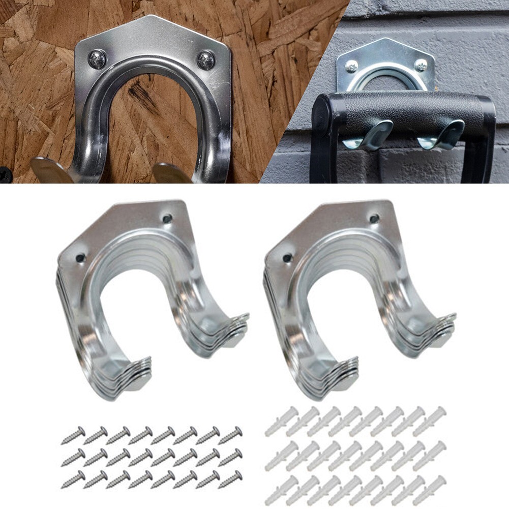 Iron Sheet Metal Double Hook Shelving Clothes Hook Thickening Tool Multi Purpose Practical Hook