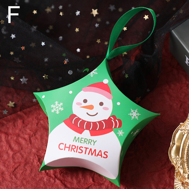 1pc Wedding Banquet Candy Box Candy Box Christmas Gift Boxes Star Shape Candy Box Santa Claus Candy Box Christmas Candy Box Packaging Box Christmas Paper Bag Christmas Gift Bag