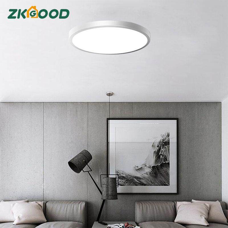 Zkgood LED Phòng Tắm Âm Trần IP44 Chống Nước Ấm Thoáng Mát Ánh Sáng Ban Ngày Ánh Sáng Trắng Lắp