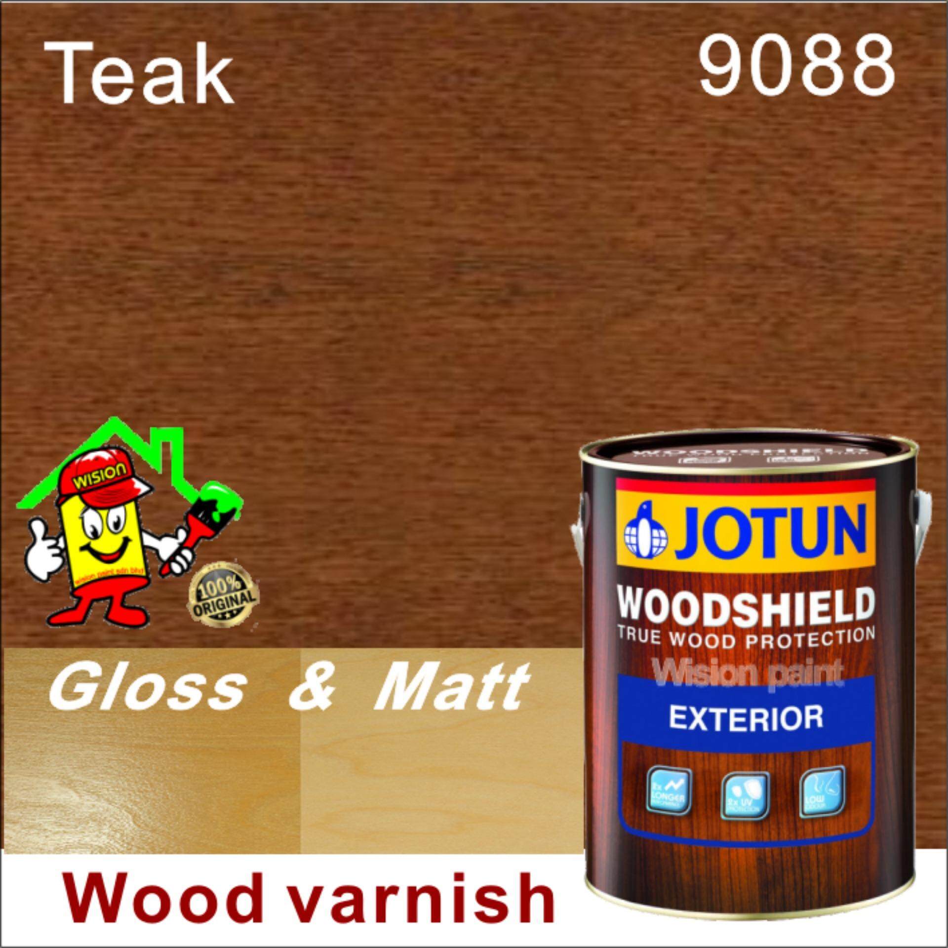 WOODSHIELD 5L 9088 Teak • Jotun • Transparent Matt Finish • Wood
