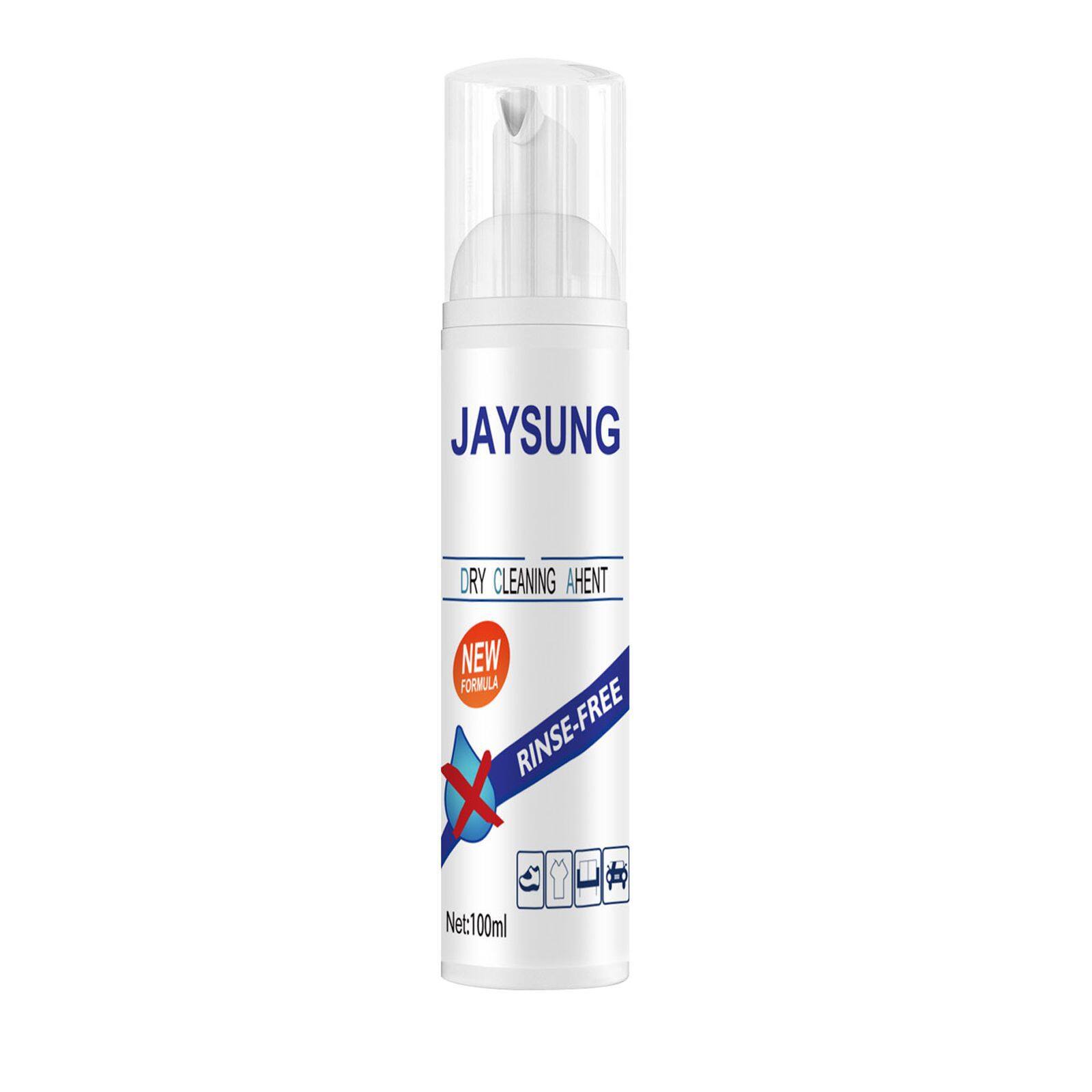 Yegbong Downwear Detergent Rapid Foaming No Pungent Smell Effective Fabric Dry Cleaner Eco-friendly Dry Cleaning Agent for Dorm Powerful Spray Clothing Curtain Mattress Rinse-free Foam Cleaner Dry Cleaning Household Cleaner Dry Cleaning Tools