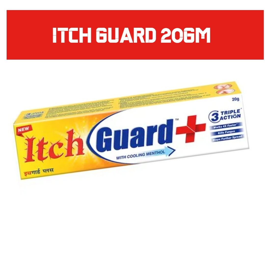 Itch Guard With Cooling Menthol Triple Action 12g 20g Itch Guard Krim